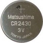 Matsushima CR2430 Lithium Battery 3V